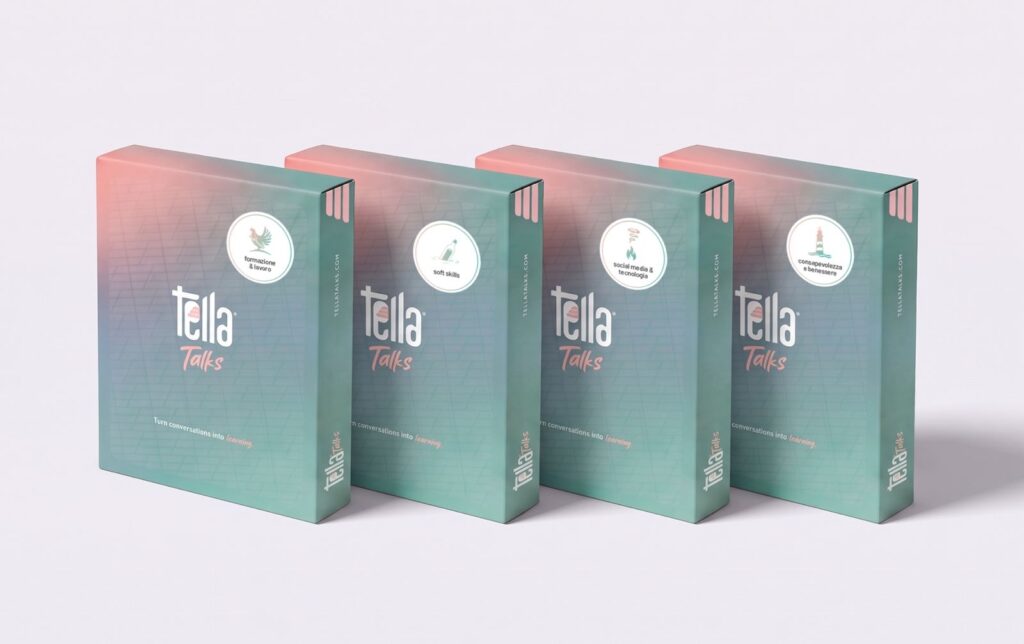 Grazie tella talks cards boxes